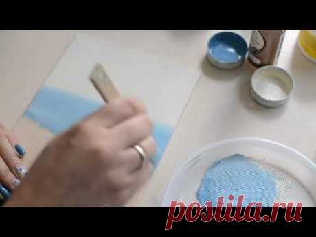 Градиентное окрашивание красками вайехо vallejo дизайнер интернет-магазина Wings of Art Юлия Голован