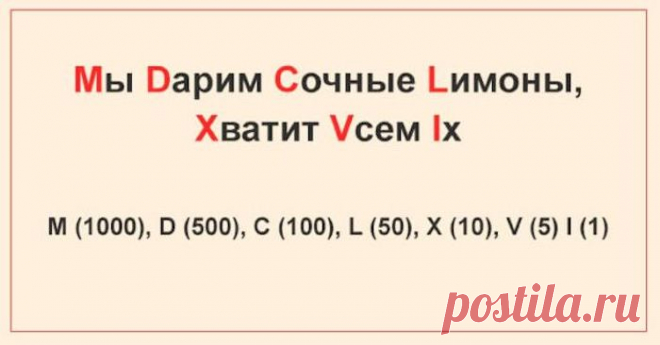8 школьных «шпаргалок», которые точно пригодятся каждому взрослому