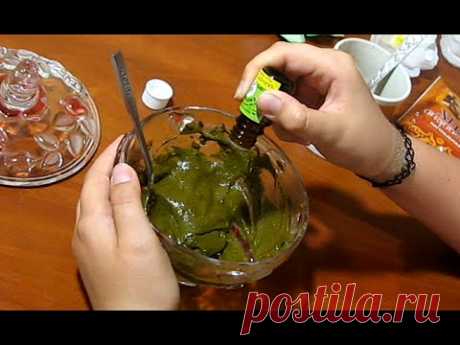 Как готовить Хну для временных тату Мехенди своими руками/How to make Henna Paste Поделки с детьми!