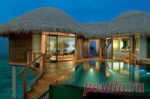 Шестизвездочный рай на Мальдивах