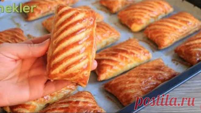 У ВАС ЕСТЬ КЕФИР?ДАЖЕ КРОШЕЧКИ НЕ ОСТАНЕТСЯ!ГОТОВИЛА ДЕТЯМ В ШКОЛУ!ВСЕ БЫЛИ В ВОСТОРГЕ СУПЕР СЛОЙКИ!