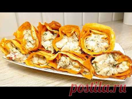 ЛУЧШЕ, чем с КРАСНОЙ РЫБОЙ - Невероятно Вкусные Блинчики