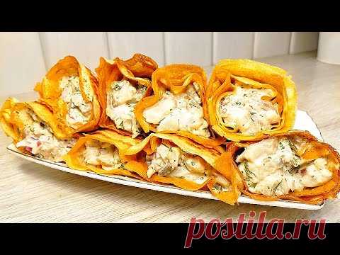 ЛУЧШЕ, чем с КРАСНОЙ РЫБОЙ - Невероятно Вкусные Блинчики