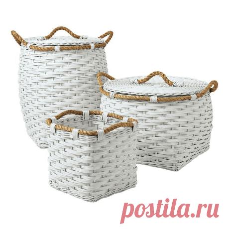 Любовь Морозова приколол(а) это к доске Технология плетения. Корзины,…