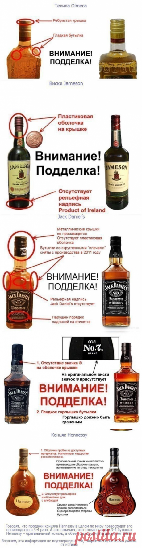 Как отличить настоящий напиток от подделки