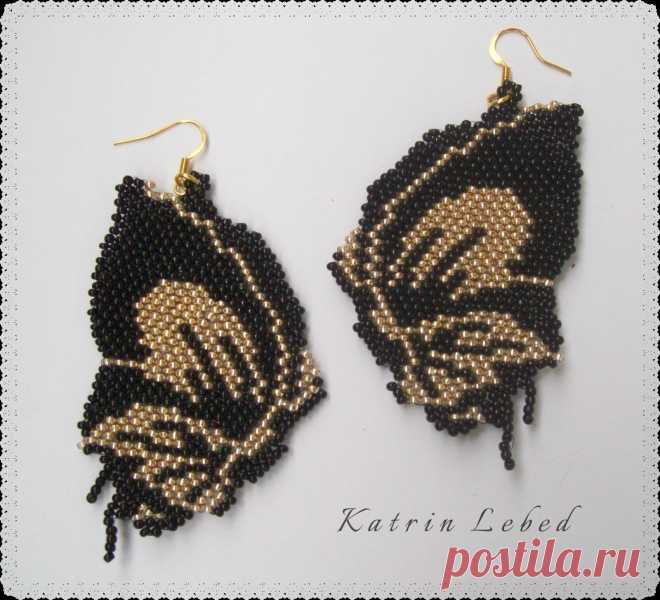 Серьги "Невесомость" | biser.info - всё о бисере и бисерном творчестве