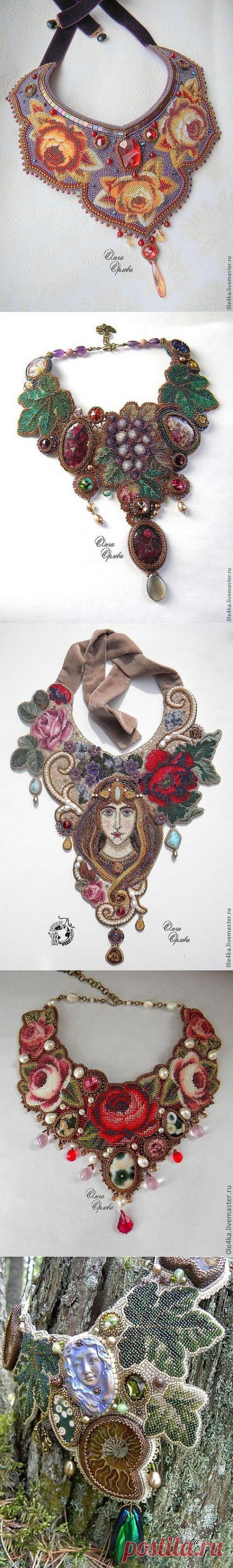 Украшения из бисера Ольги Орловой | СВОИМИ РУКАМИ