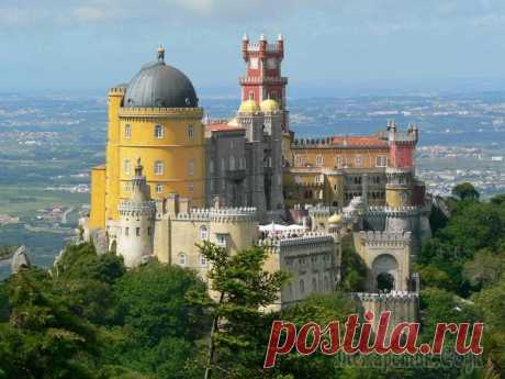 Португалия достопримечательности: Синтра, Дворец Пена, Мыс Рока