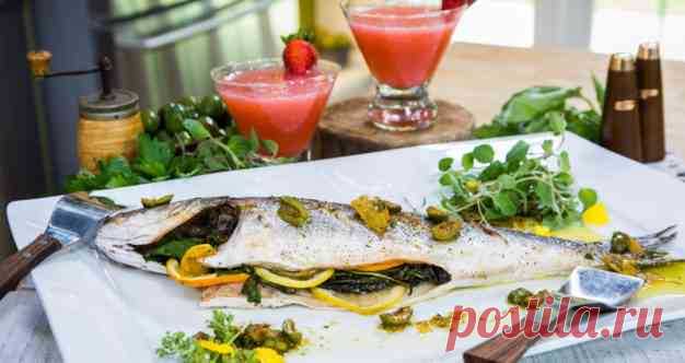 Запекаем морского окуня — Фактор Вкуса