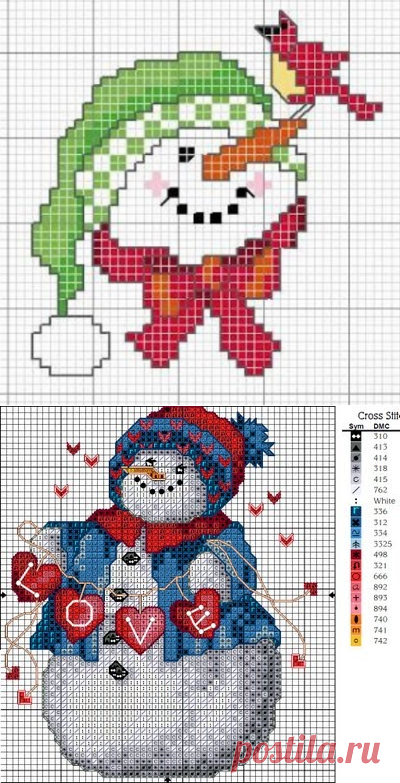 Новогодние жаккарды