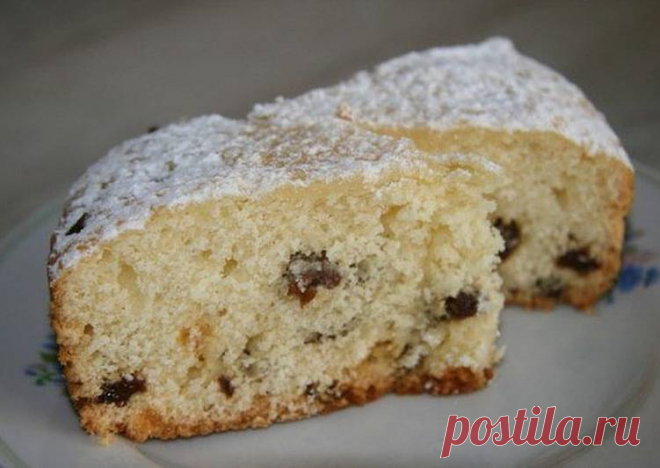 (22) Очень вкусный и быстрый пирог с изюмом в мультиварке Автор рецепта Светлана Кустарникова - Cookpad