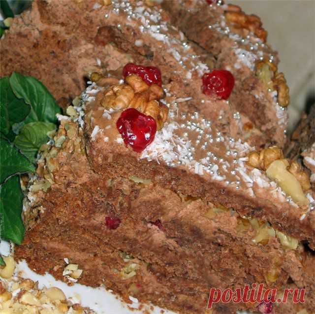 Шоколадный тортик "Пища Богов"
