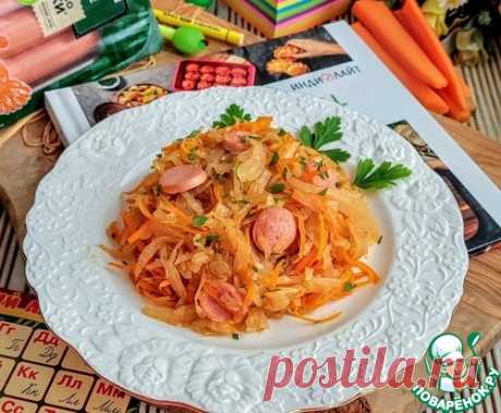Капустная солянка с сосисками в мультиварке – кулинарный рецепт