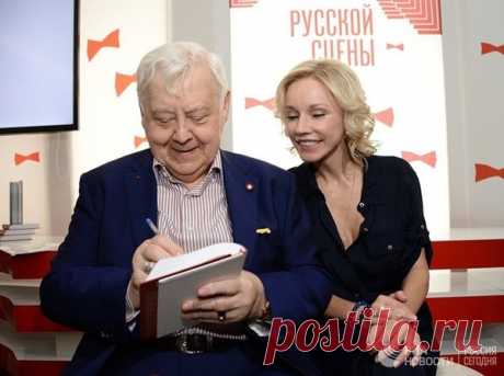 Олег Табаков и Марина Зудина
