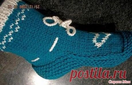 Пинетки для взрослых. МК