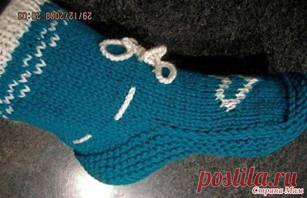 Пинетки для взрослых. МК