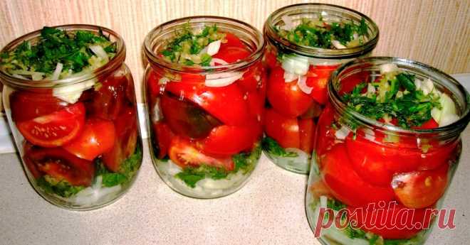 Помидоры «По-польски»! Пожалела, что в прошлом году так мало закрыла Вкусная закуска из маринованных помидоров с зеленью и чесноком. Для приготовления вам потребуются такие ингредиенты: — помидоры; — лук; — укроп и петрушка; — чеснок; — сахар, 3 ст.л; — соль, 1 ст.л; — масло растительное, 1 ст.л на 1 л банку; — уксус 9 %, 1 ст.л на 1 л банку. Процесс приготовления Помидоры […]