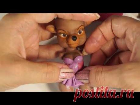 TaleSpin Pin-Up figurine. Чудеса на виражах, Ребекка. Фигурка из полимерной глины.