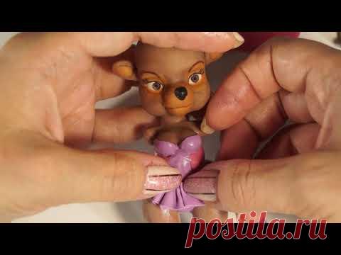 TaleSpin Pin-Up figurine. Чудеса на виражах, Ребекка. Фигурка из полимерной глины.