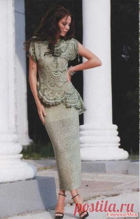 Вяжем вместе костюм от Олеси Данилюк - Вяжем вместе он-лайн - Страна Мам