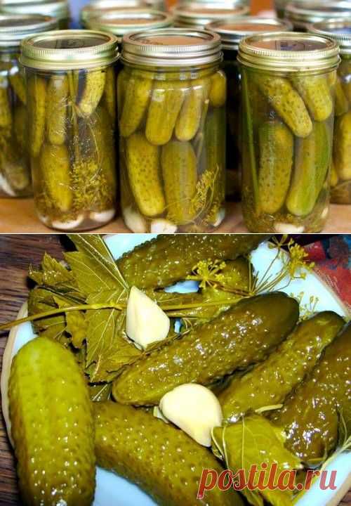 Огурцы маринованные хрустящие - рецепт с фото / Простые рецепты