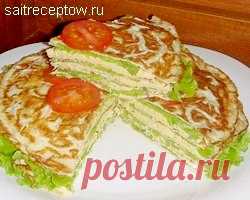 Блинный пирог | Сайт рецептов