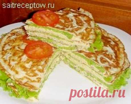 Блинный пирог | Сайт рецептов