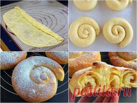 Испанские булочки Ensaimadas