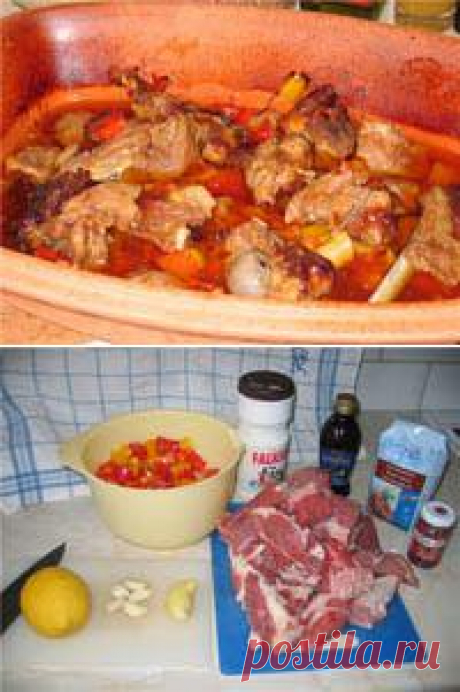 Тайская кухня: Баранина со сладким перцем и приправами