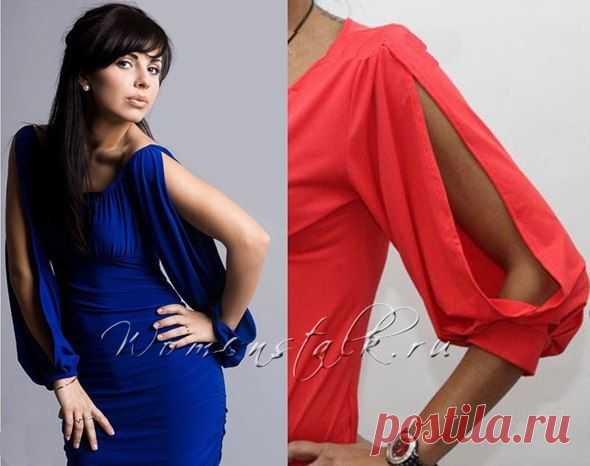 Выкройки модных рукавов. Кроим рукав.