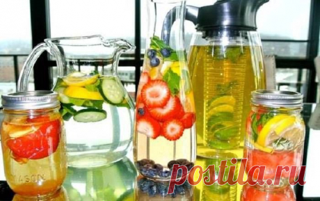Как приготовить вкусную и полезную воду?