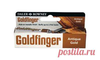 Паста для золочения Daler Rowney Goldfinger, 22 мл, античное золото, цена 750 руб., купить Санкт-Петербург — Tiu.ru (ID#205276908)