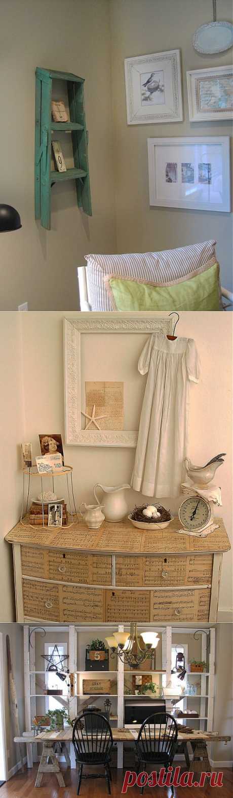 12 идей по использованию старой мебели | Decoratio