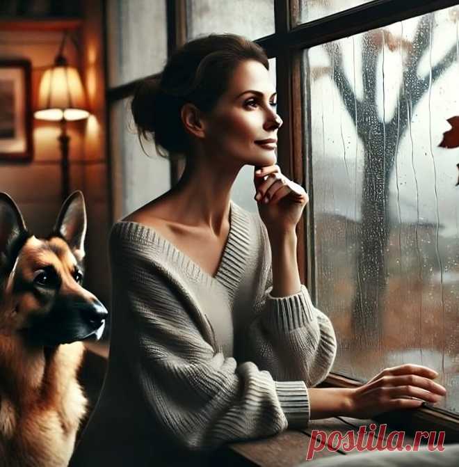 Любовь, которая вернулась спустя годы
Ты ждала? Вот я и вернулся!

Женщина задумчиво смотрела в окно. Ещё вечером пошёл нудный осенний дождь, и утром, не переставая, стучал по стеклу колючими каплями. Небо заволокло серыми тучами, ветер рвал последнюю листву. Но терпкий аромат свежесваренного кофе наполнял дом теплом и уютом.