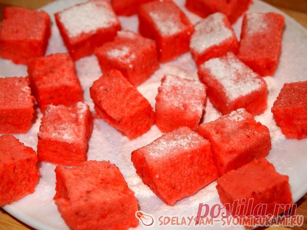 Клубничное суфле | Мастер-класс своими руками