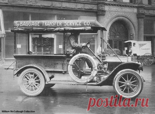 1910 White picture was given to Bill by White Trucks, location unknown.