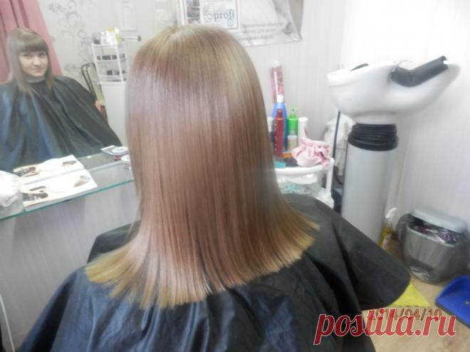 окрашивание выполненное нашим мастером