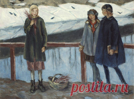 Чернышев Николай Михайлович (1885-1973) Верба распустилась.