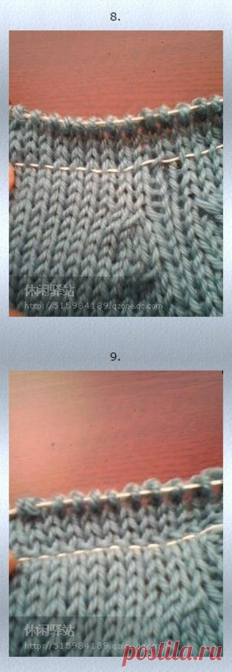 Как оформить красивую горловину.