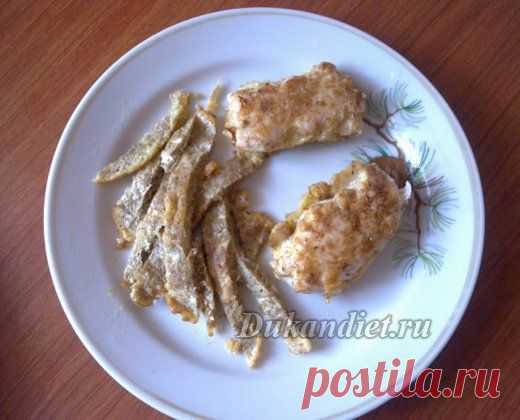 А-ля котлета по-киевски с макаронами | Диета Дюкана