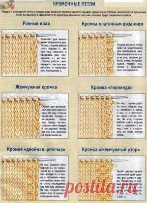 КРОМОЧНЫЕ ПЕТЛИ