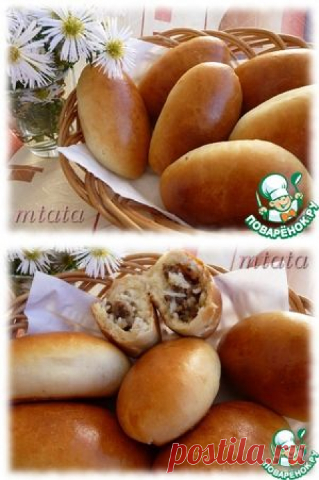 Пирожки пуховые - кулинарный рецепт