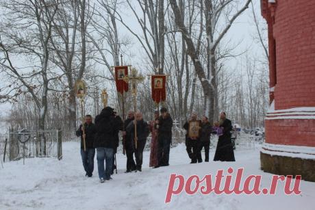 Крестный ход на праздник