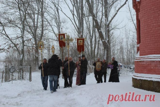 Крестный ход на праздник