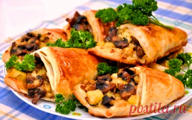 9 обалденно вкусных закусок из слоеного теста