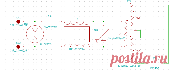 KiCad и ГОСТ. Библиотека УГО