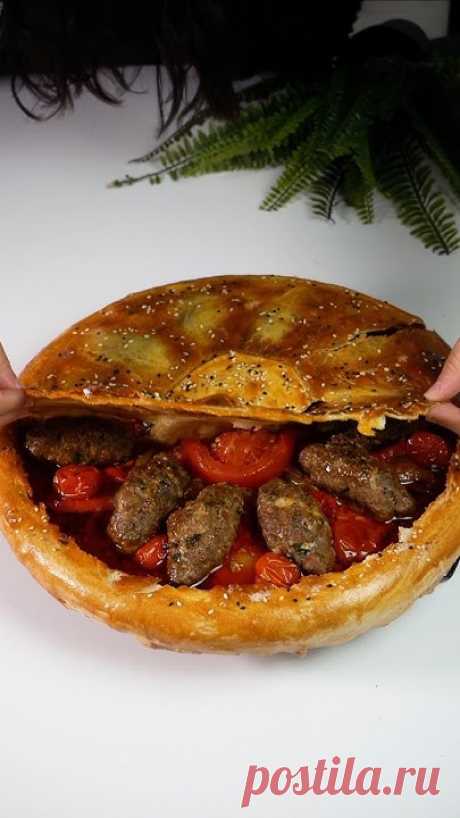 Картофель. фрикаделька. Вы когда-нибудь готовили так? #картошка #фарш #л...