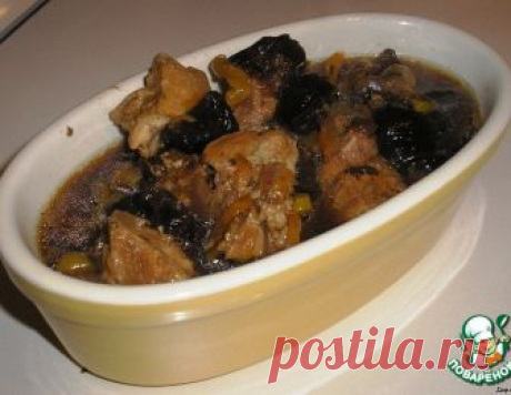 Свинина с черносливом – кулинарный рецепт
