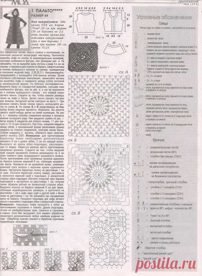 Журнал мод №594.