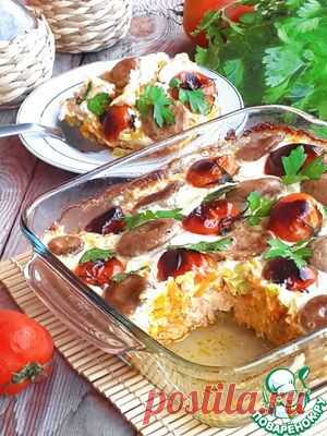 Гратен из лосося с овощами - кулинарный рецепт